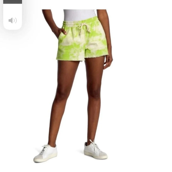 Abound NWT Tye Dye Denim Pull On Shorts Women S - Picture 7 of 7